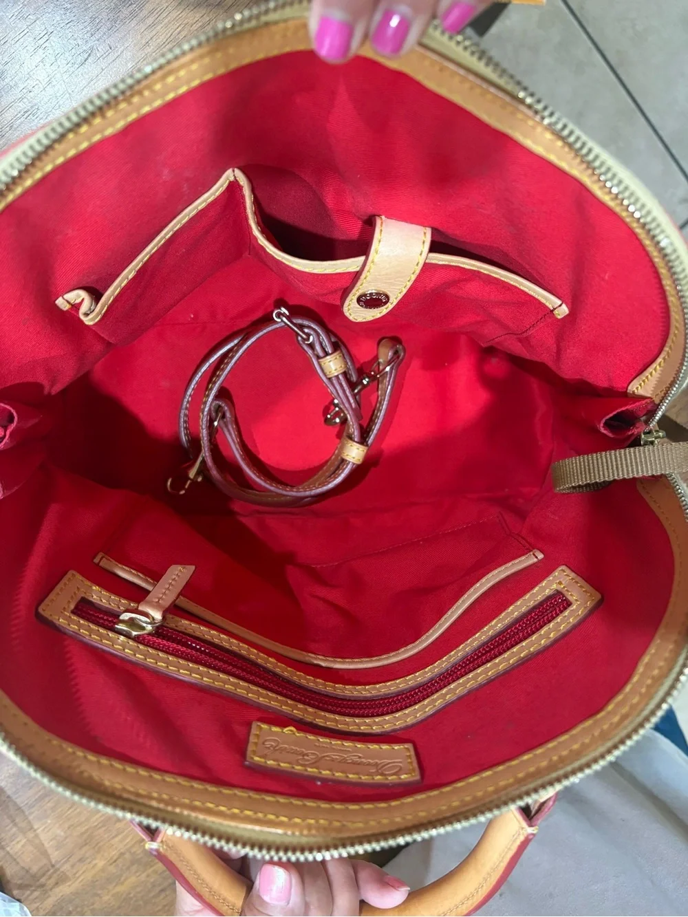 Dooney & Burke Zip Zip Satchel